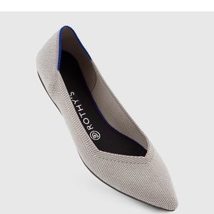 Rothys Grey Flax Birdseye - 8.5